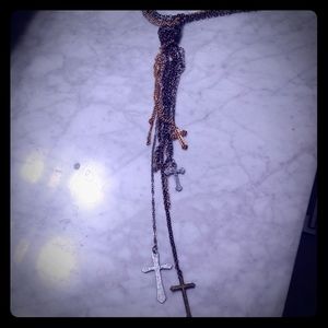 NWOT * Multi-Chain Cross Necklace 💓😍✝